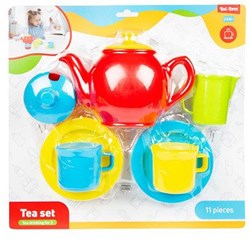 Toi-Toys set da tè giocattolo Home Food 11 pezzi per bambini