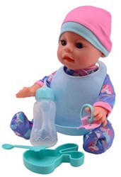 Baby Rose Baby Rose bambola che beve e urina 30 cm. 27712