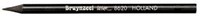 Bruynzeel matite di grafite design HB - 12 pezzi nero