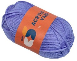 Colorations filato acrilico viola filato da maglia 50g giocattolo creativo