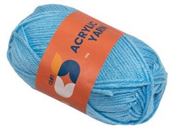 Colorations filato acrilico azzurro 50g filato da maglia giocattolo