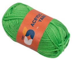 Colorations filato acrilico verde chiaro 50g filato da maglia giocattolo