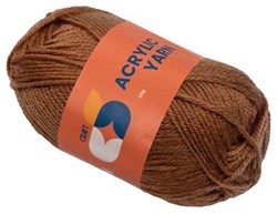 Colorations filato acrilico marrone lana da maglia 50g per bambini