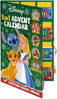 Disney calendario dell'Avvento 5-in-1 con storie e attività per bambini