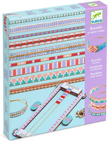Djeco set perline gioielli giocattolo creativo FSC mix-3