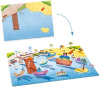 Djeco stickers veicoli - set creativo per bambini-2
