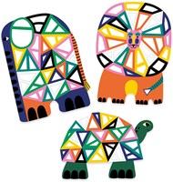 Djeco gioco collage Africa - attività creativa per bambini