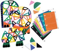 Djeco gioco collage Africa - attività creativa per bambini-3