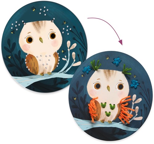 Djeco Petit pas con filo - Giocattolo in legno FSC MIX per bambini piccoli-2