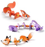 Djeco gioco infilare perline animali FSC MIX - giocattolo educativo