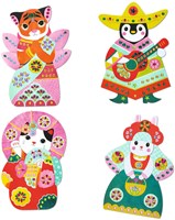 Djeco stickers - brillanti FSC MIX giocattolo creativo