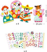 Djeco stickers - brillanti FSC MIX giocattolo creativo-3