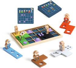 Djeco puzzle spazio - giocattolo in legno FSC 100%