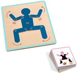 Djeco giocattolo educativo Bodymove - gioco didattico per bambini