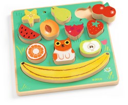 Djeco puzzle in legno Puzz & Boom Happy - gioco di equilibrio per bambini