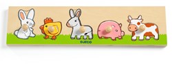 Djeco puzzle in legno Farm'n'co - giocattolo fattoria FSC 100%