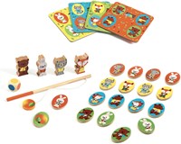 Djeco gioco in legno LudoWood - 4 giochi educativi FSC 100%-2