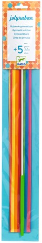 Djeco nastro ginnico Jolyruban - gioco di agilità arcobaleno-2