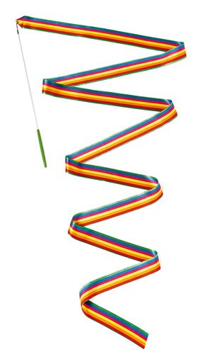 Djeco nastro ginnico Jolyruban - gioco di agilità arcobaleno