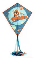 Djeco aquilone Rocket - aquilone colorato per bambini con custodia