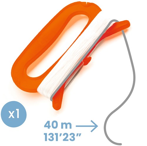 Djeco aquilone Rocket - aquilone colorato per bambini con custodia-3