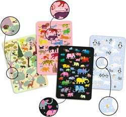 Djeco gioco di carte Myster animo - FSC MIX gioco di animali