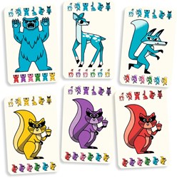 Djeco gioco di carte Mix Family - FSC MIX strategia quartetto