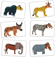 Djeco gioco di carte Anijumble - FSC MIX - Gioco per bambini - Osservazione