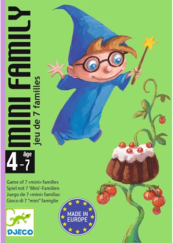 Djeco gioco di carte Mini family - FSC MIX - Famiglie fantastiche-3
