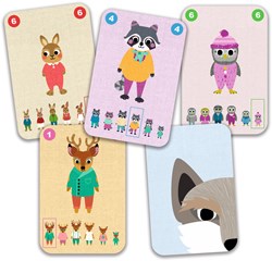 Djeco gioco di carte Familou - gioco cooperativo FSC MIX