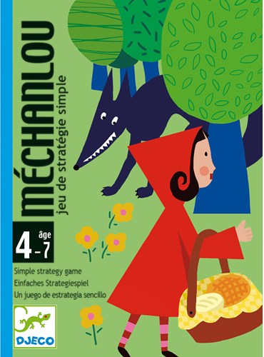 Djeco gioco di carte Méchanlou - FSC MIX - gioco educativo strategia Cappuccetto Rosso-3