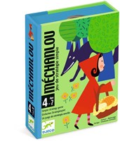 Djeco gioco di carte Méchanlou - FSC MIX - gioco educativo strategia Cappuccetto Rosso-2