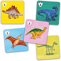 Djeco gioco di carte Batasaurus - gioco di memoria dinosauri FSC MIX