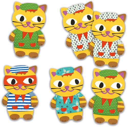 Djeco gioco di carte Misticat - FSC MIX gioco sostenibile per bambini