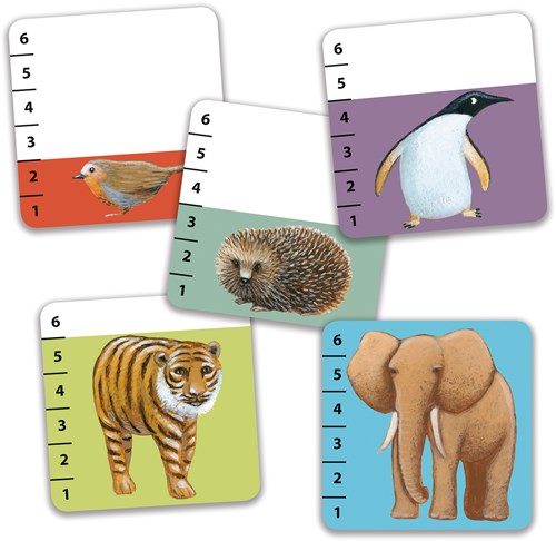 Djeco gioco di carte Batanimo - Gioco educativo in cartone FSC per bambini