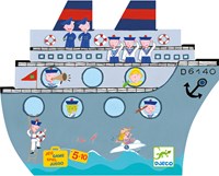 Djeco gioco classico Naviplouf - battaglia navale magnetica per bambini-3