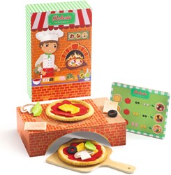 Djeco set pizza giocattolo - Roberto Pizza - gioco di imitazione