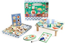 Djeco set ristorante giocattolo - gioco di ruolo per bambini - legno FSC