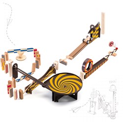 Djeco gioco in legno Zig & Go - Wroom - 45 pezzi set costruzioni FSC