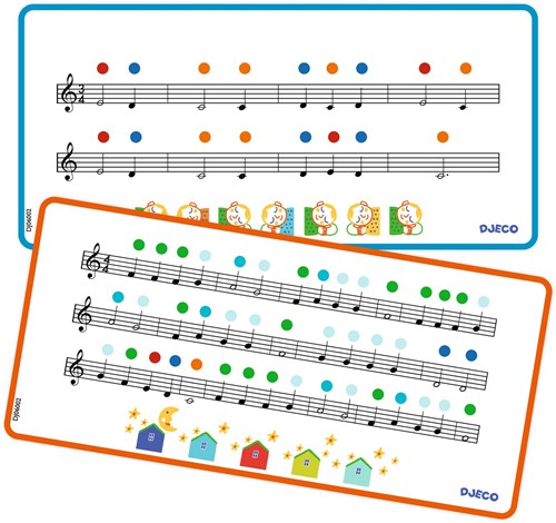 Djeco metallofono animambo FSC 100% - strumento musicale per bambini-3