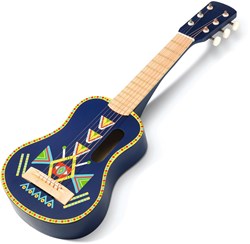 Djeco chitarra in legno animambo 6 corde metallo FSC giocattolo musicale