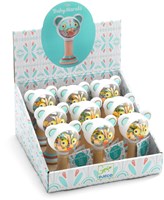 Djeco giocattolo per bambini sonaglio BabyMaraki maraca in legno FSC-2