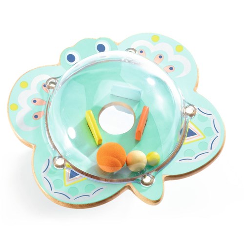 Djeco giocattolo per bambini BabyWizi gioco di motricità palla di legno
