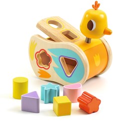 Djeco scatola forme in legno Boitatou - giocattolo educativo per bambini