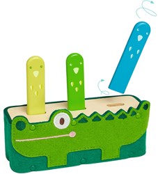 Djeco giocattolo per bambini SoftiPop - giocattolo sensoriale colorato FSC
