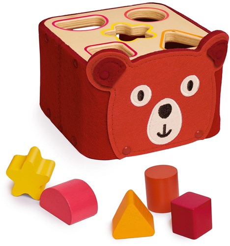 Djeco giocattolo per bambini SoftiShape - forme colorate FSC 100%