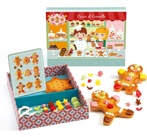 Djeco cucina giocattolo Oscar e Cannelle - set in legno