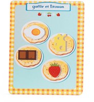Djeco giocattolo cucina set pancake Gaëlle & Titouan legno FSC-3