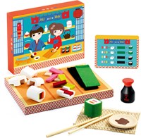 Djeco giocattolo da cucina Aki & Maki - set sushi in legno FSC 100%