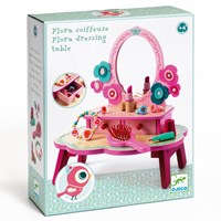 Djeco tavolo da trucco in legno Flora - FSC 100% - toeletta giocattolo bambine-3